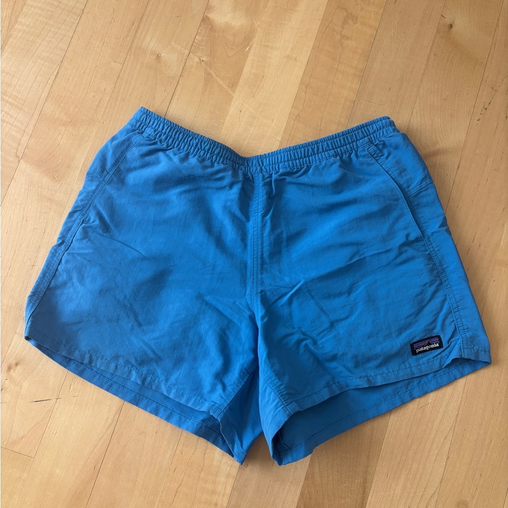 Patagonia Blue Baggies Athletic Shorts